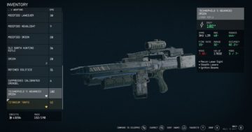 Livelli delle armi Starfield: elenco della progressione dell'equipaggiamento di base