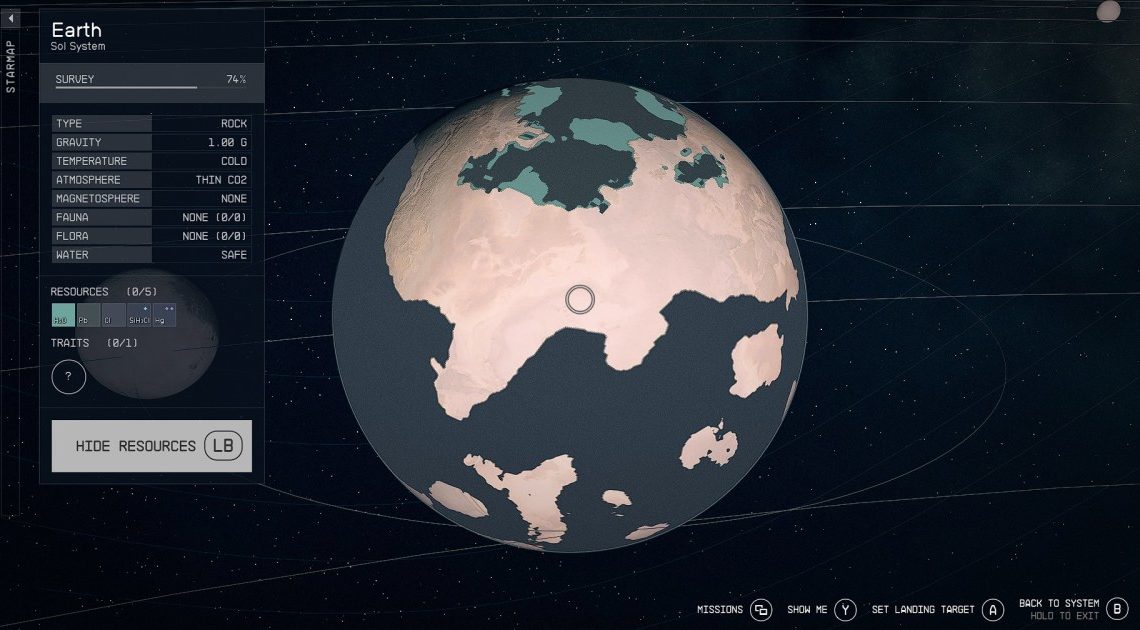 Elenco dei punti di riferimento di Starfield Earth: come sbloccare tutte le posizioni sulla Terra