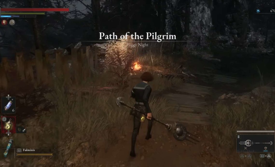 Lies of P path of the Pilgrim