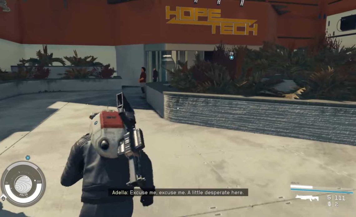 Hopetown Shipyard in Starfield