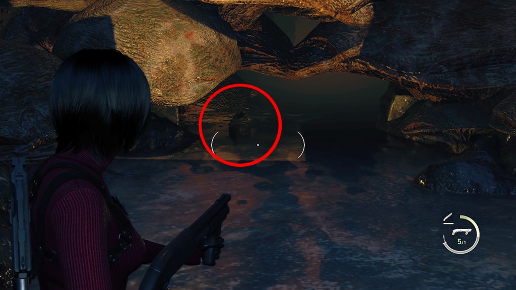 RE4 Remake Separate Ways Posizione del pesce Lord of the Waterway