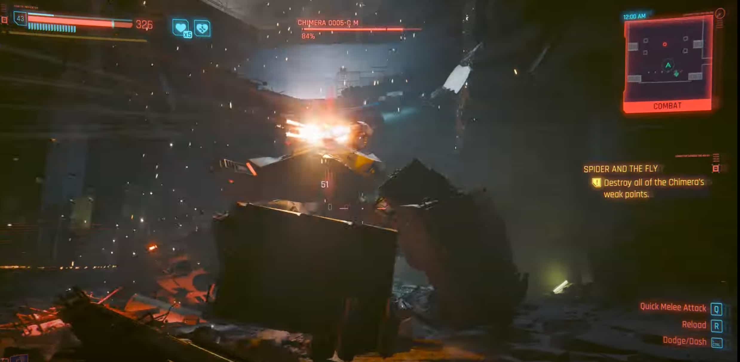 Cyberpunk 2077 Il ragno e la mosca