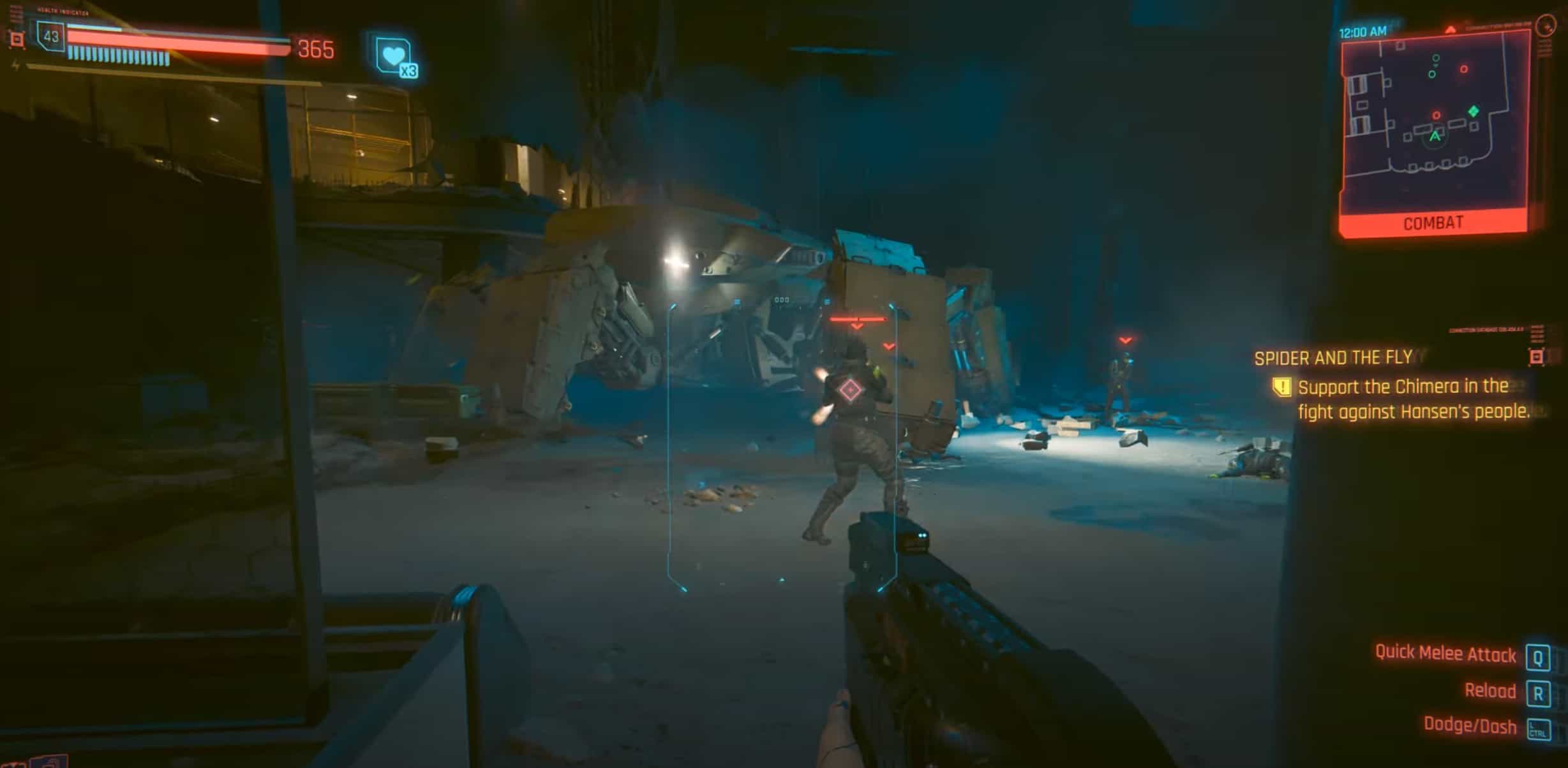 Cyberpunk 2077 Il ragno e la mosca