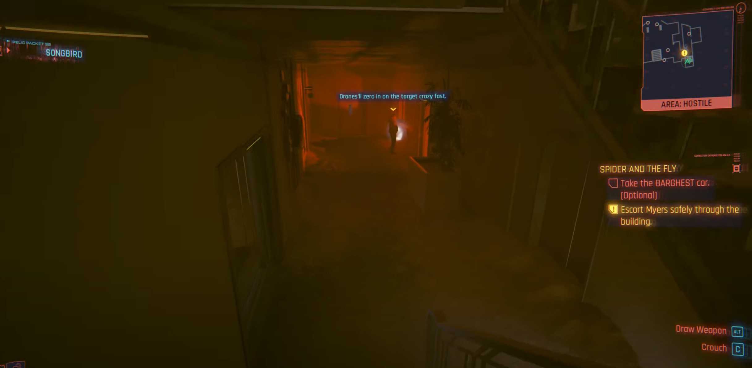 Cyberpunk 2077 Il ragno e la mosca