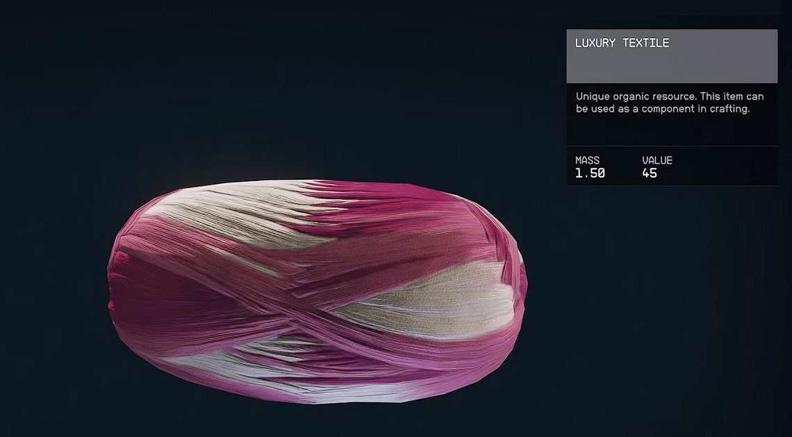 Posizione dei tessuti di lusso Starfield: dove trovare materiali unici