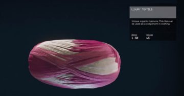 Posizione dei tessuti di lusso Starfield: dove trovare materiali unici