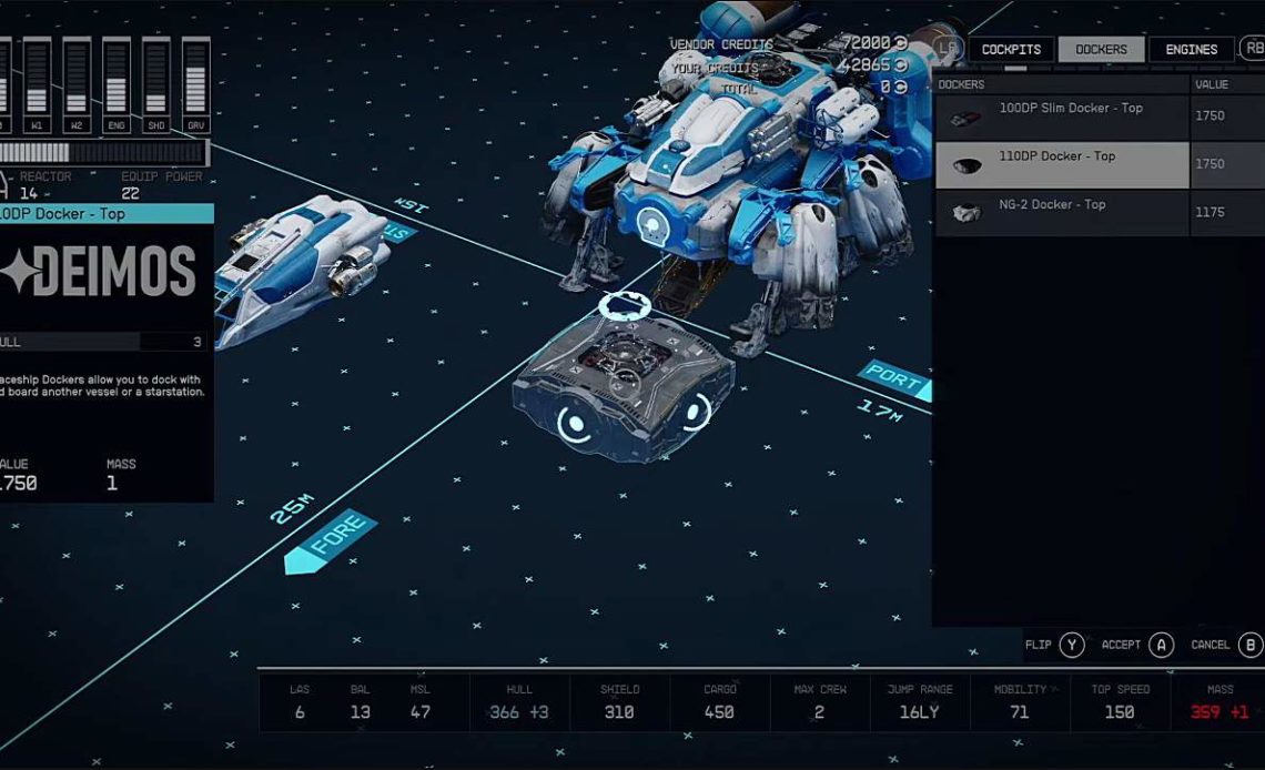 Ship Dockers in starfield