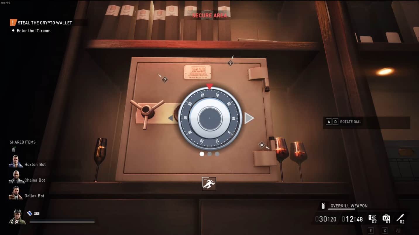 Sbloccare la cassaforte in Payday 3