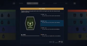 Come aumentare il livello di comando della nave in Starfield