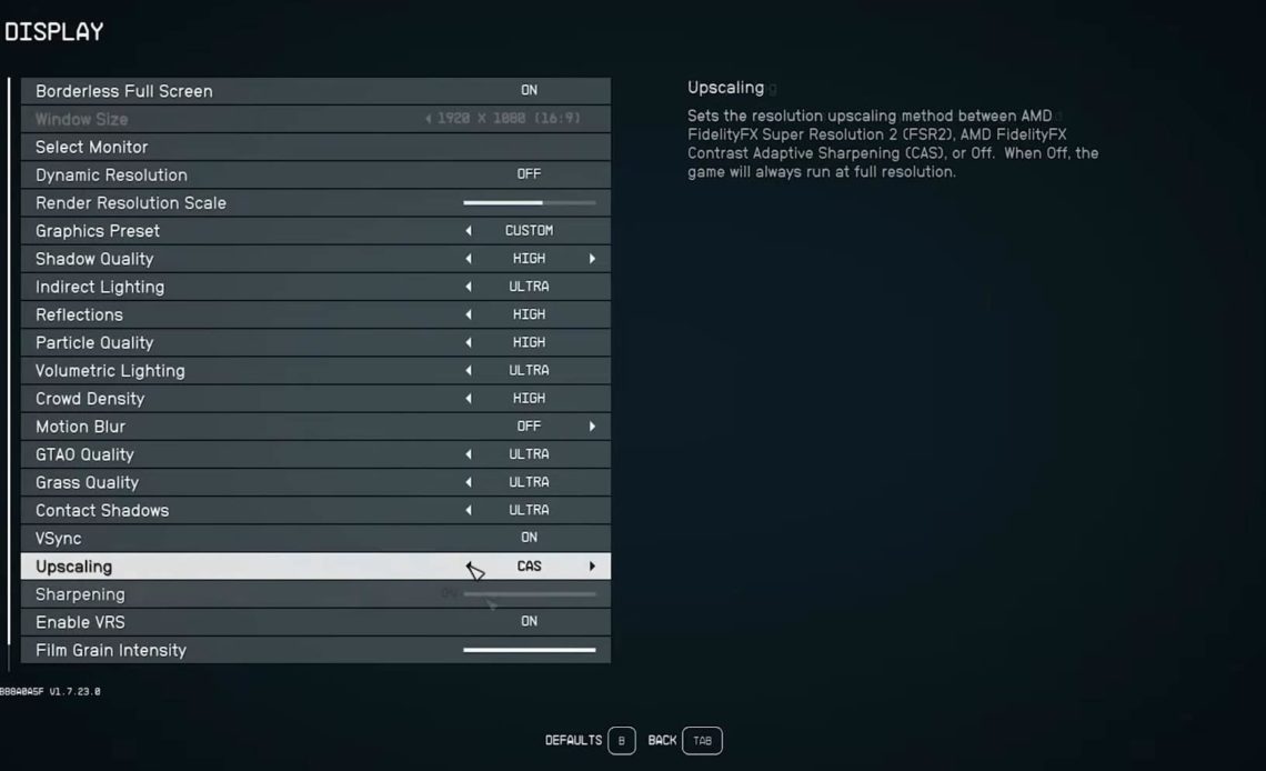 Audio Cutting our error fix in Starfield