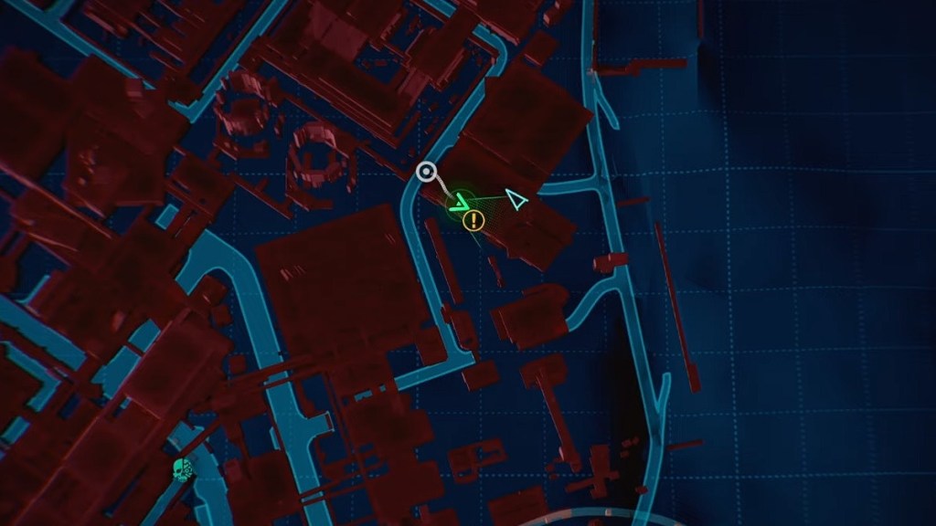 Mappa della posizione delle supercar per auto gratuite di Cyberpunk 2077 2.0