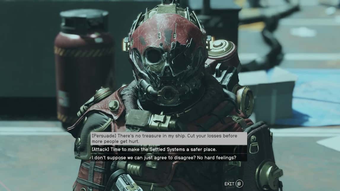 Persuadi con successo Brogan a Starfield