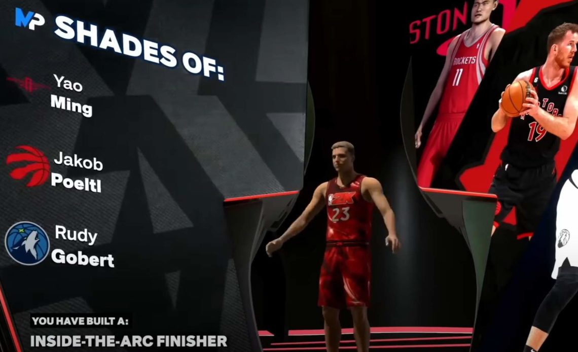 NBA 2K24 Best Inside The Arc Finisher Build