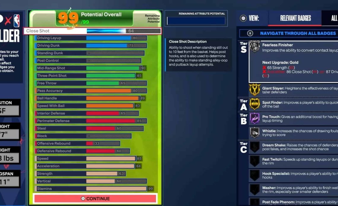 NBA 2k24 Small Forward