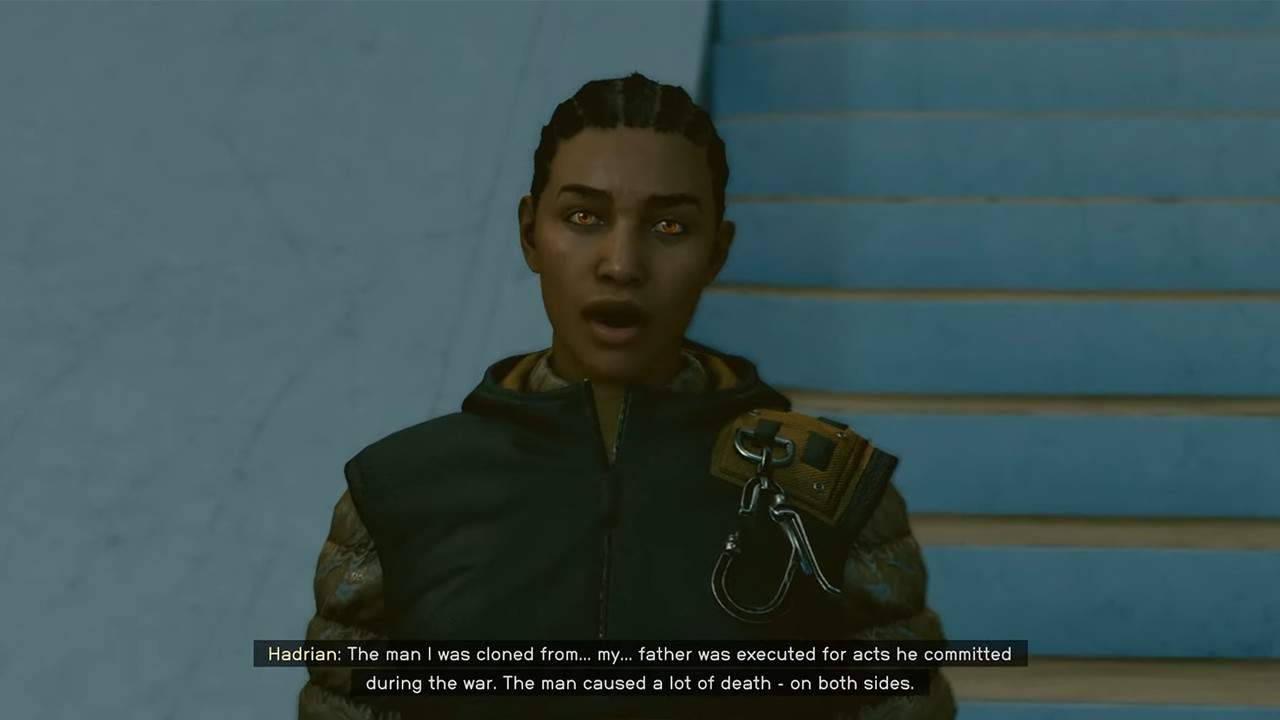 Incontra Hadrian, il solo di suo padre a Starfield.  Che shock!