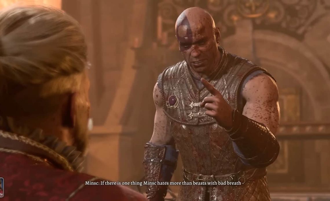 Baldur's Gate 3 Minsc Ending