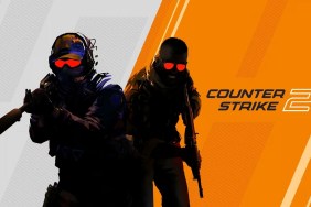 Counter-Strike 2: due soldati su sfondo bianco e arancione.