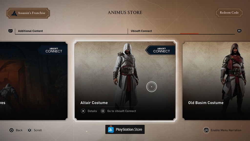 Skin AC Mirage Altair: come ottenere il costume AC1 in Assassin's Creed Mirage