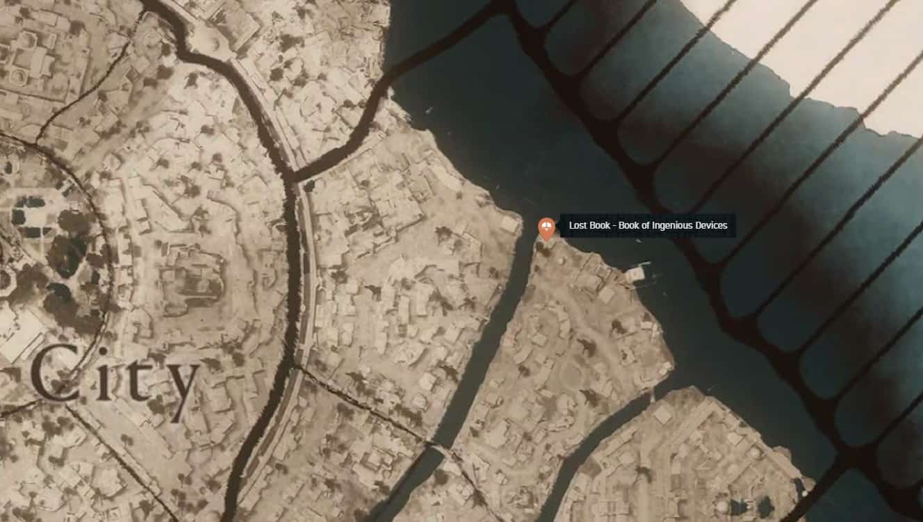 Harbour Camp – Karkh ha perso la posizione del libro in AC Mirage