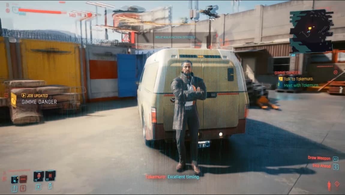 Irrompi nel parco industriale di Arasaka