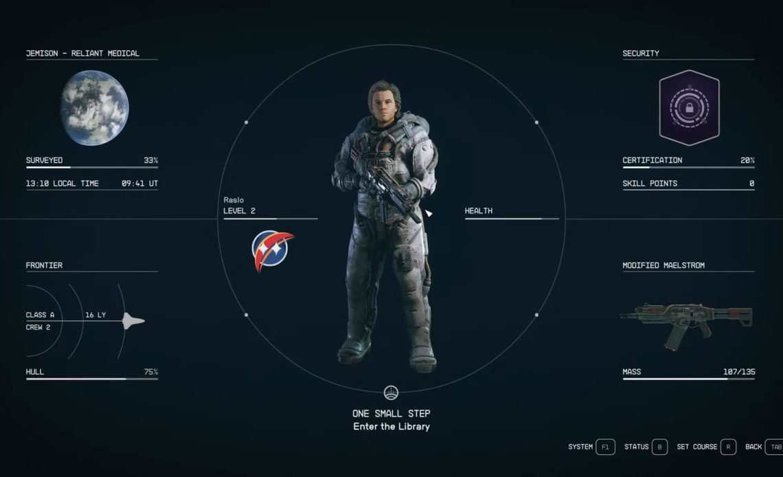 Starfield Cure burns