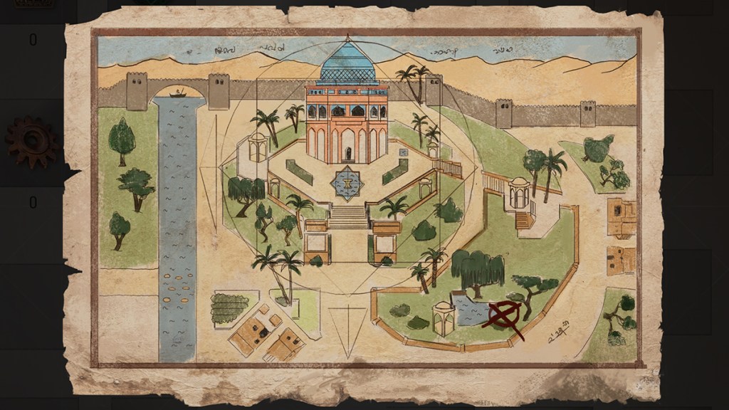 AC Mirage Delight by the Dome Enigma: come trovare la X rossa