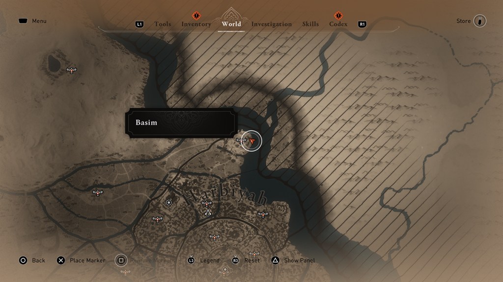 AC Mirage Holy Hoard Enigma: come trovare la X rossa sulla mappa