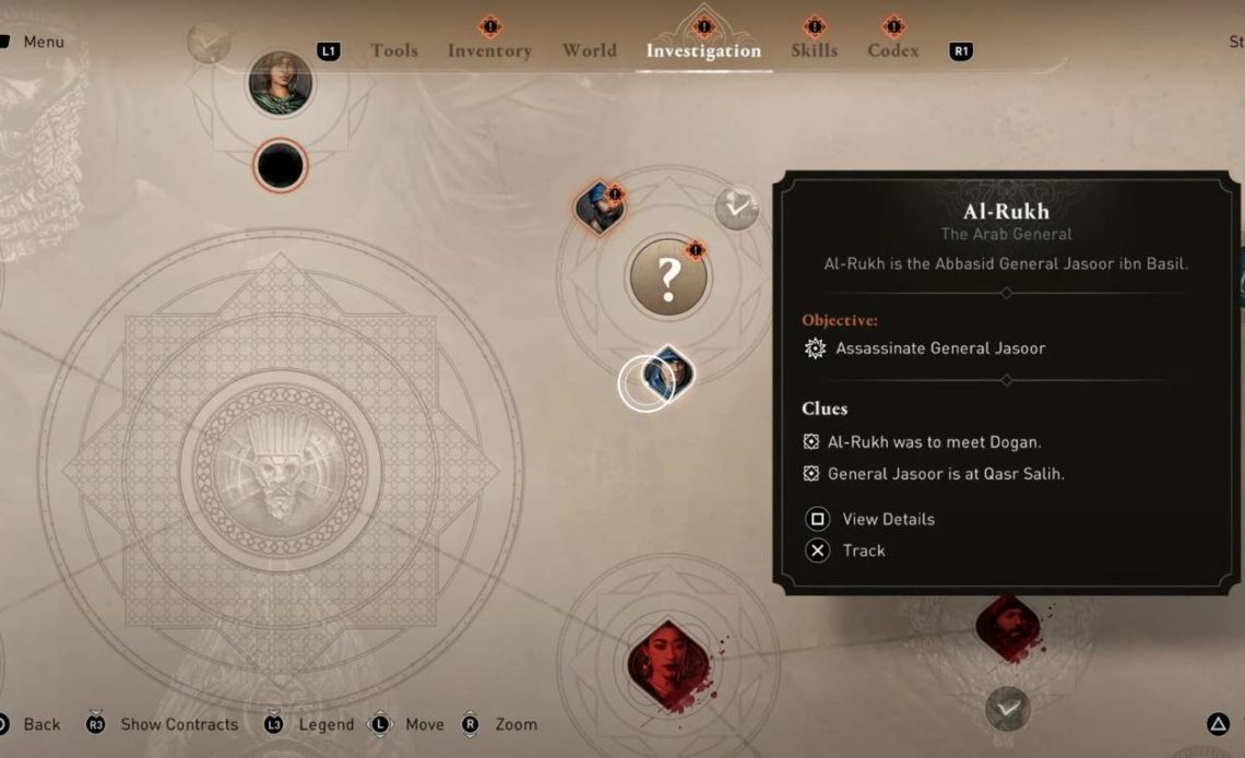 The Warlord Investigation in Assassin's Creed Morage