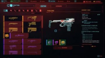 Come ottenere l'iconico SMG Yinglong in Cyberpunk 2077