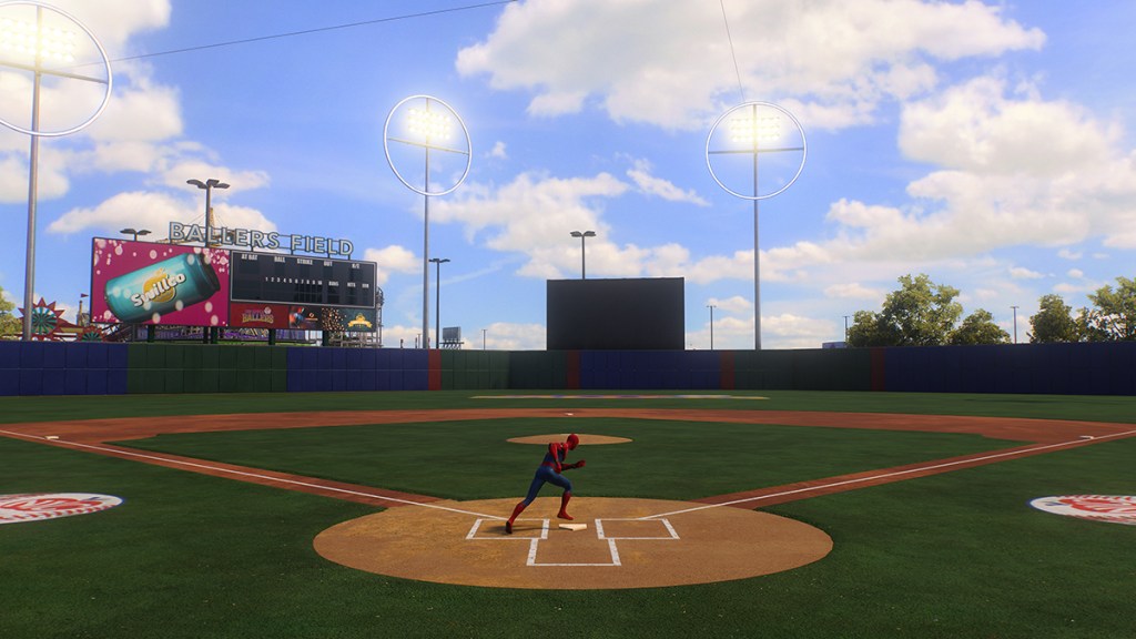 Posizione dello stadio Apple Ballers di Spider-Man 2: come ottenere il trofeo Home Run