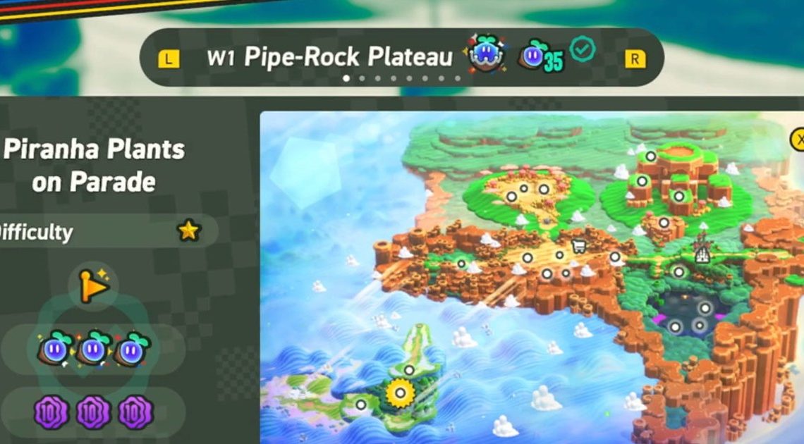 Manca il segno di spunta verde di Super Mario Wonder: perché questo livello non ha un segno di spunta?