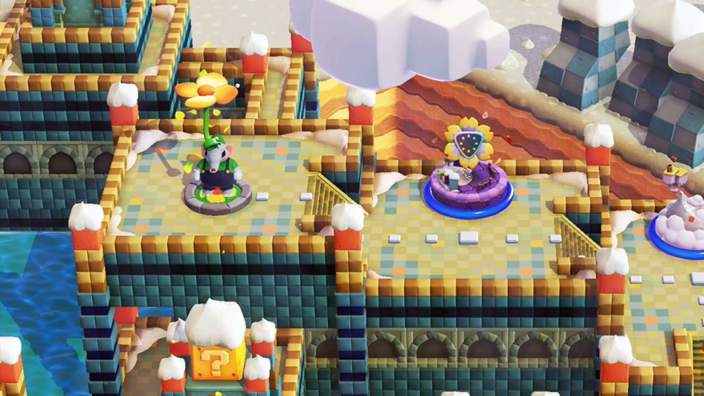 Posizione di curvatura del mondo speciale 4 di Super Mario Wonder