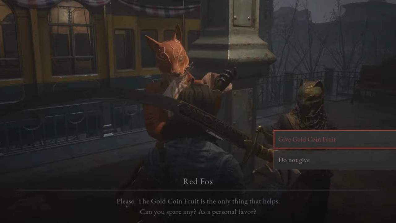 Dovresti accettare l'offerta di Red Fox in Lies of P?