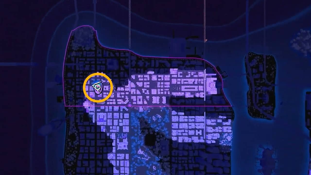 Controlla la parte superiore dell'edificio nell'angolo occidentale per l'Harlem Prowler Stash in Spider-Man 2.