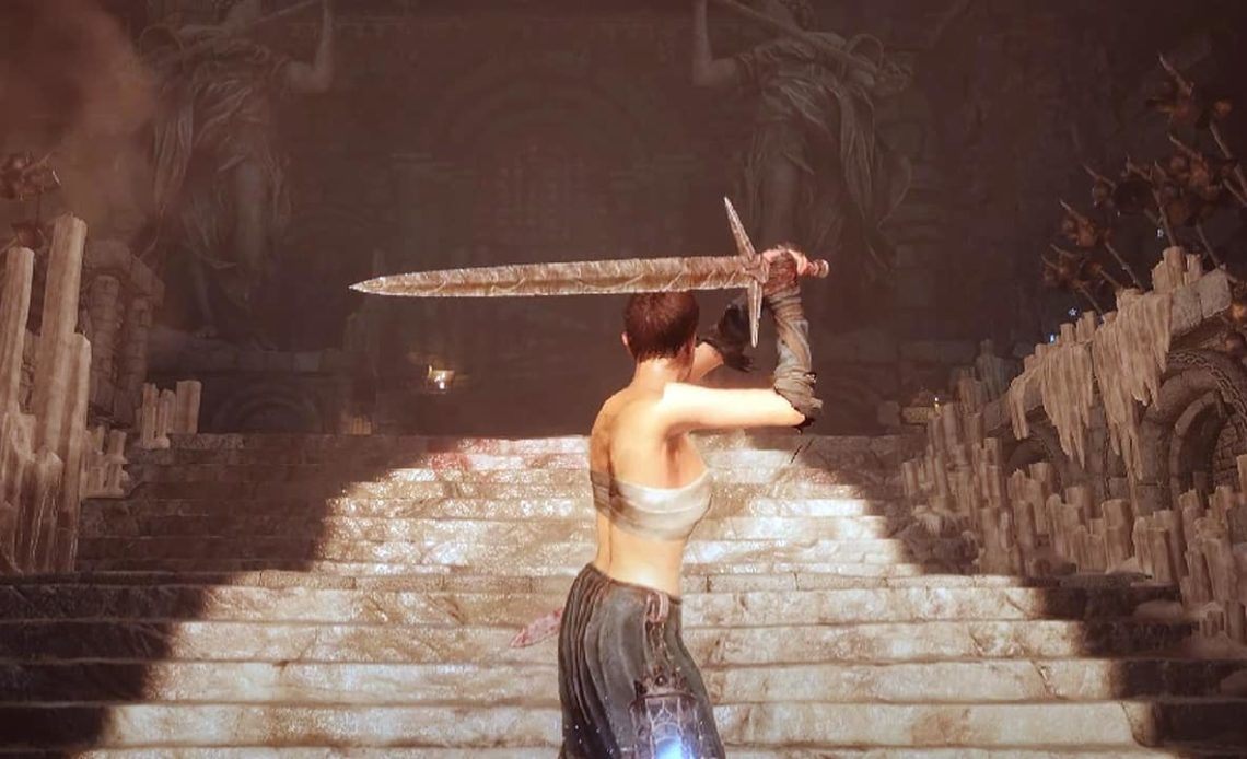 LotF Crimson Rector Sword and Shield