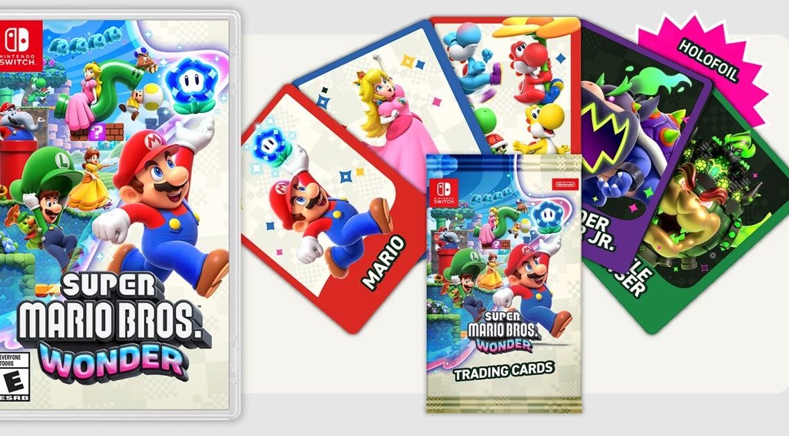 Valore delle carte collezionabili di Super Mario Wonder