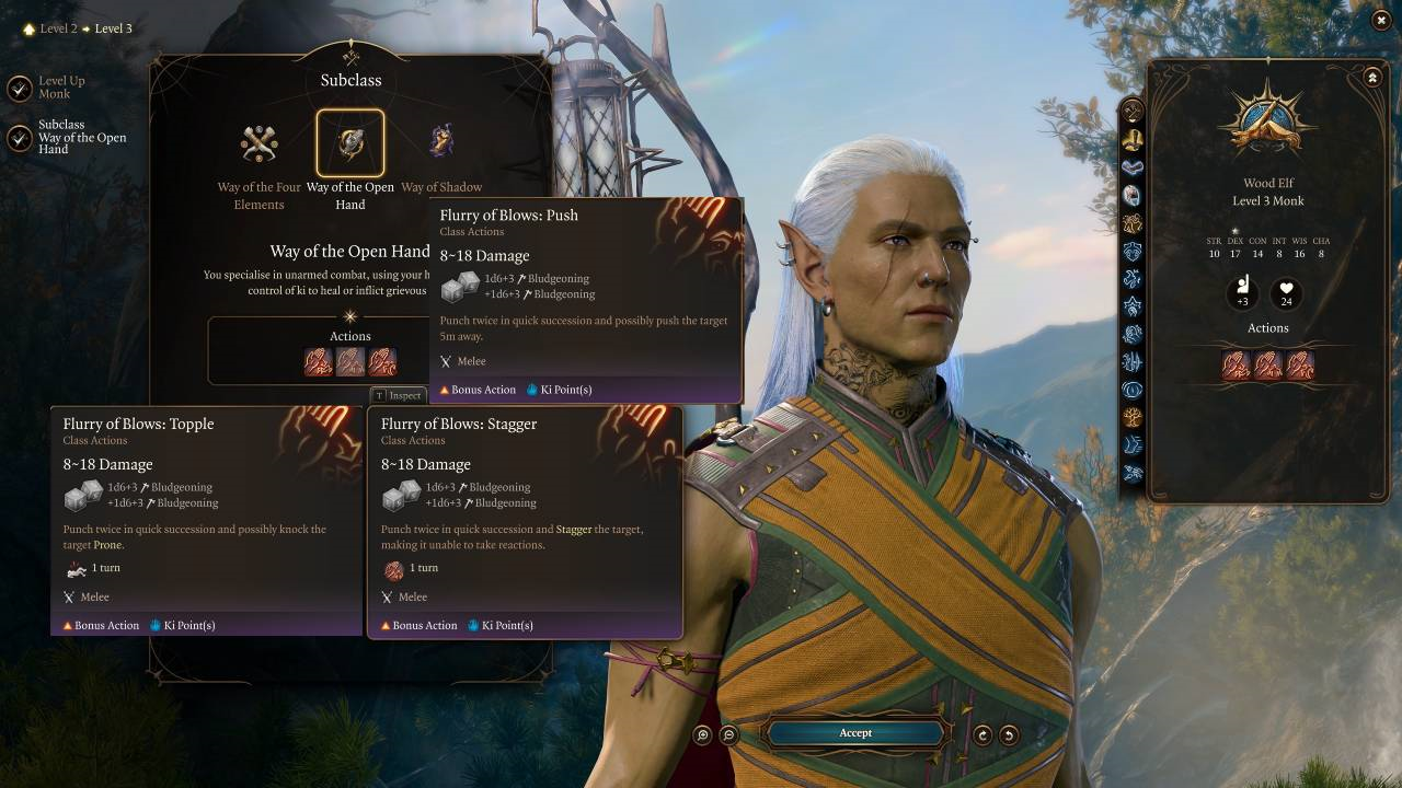 Baldur's Gate 3 Migliore sottoclasse