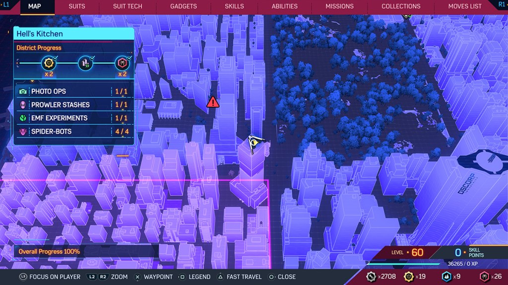 Posizione dell'edificio Spiderman 2 Fantastic 4: come trovare l'edificio Baxter