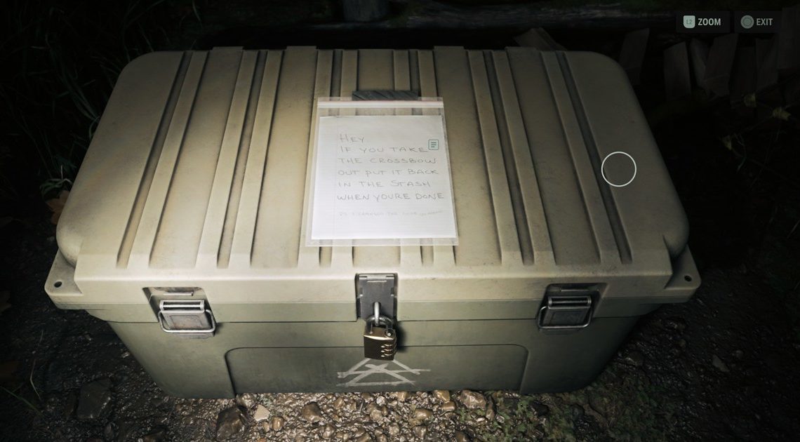 Codice di sblocco della scorta di balestra di Alan Wake 2