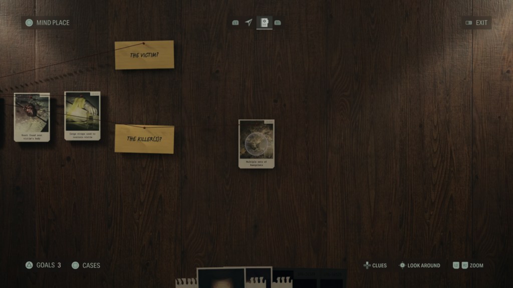 Alan Wake 2 Case Board: come posizionare gli indizi nella mente