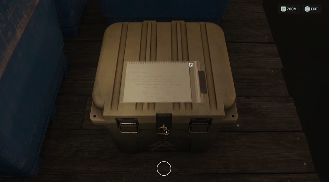 Alan Wake 2 Watery Pier Stash Code Soluzione matematica al puzzle: quanti amplificatori è B2?