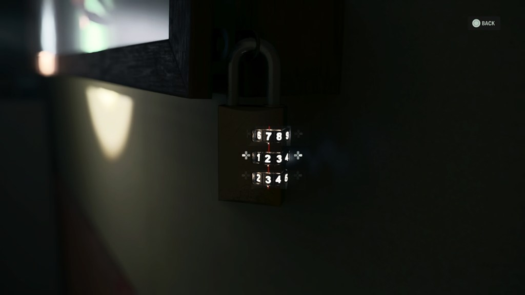 Codice di blocco del fucile della stazione di polizia di Alan Wake 2