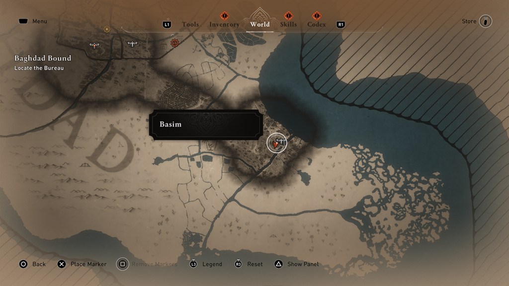 AC Mirage Reap From the Ruins Enigma: come trovare la X rossa