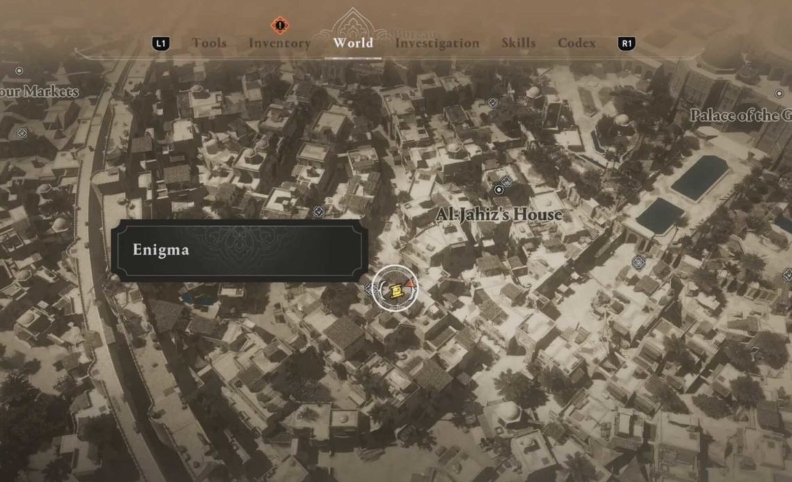 AC Mirage A Gift For You enigma location