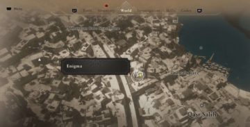 Assassin's Creed Mirage: posizione e soluzione dell'enigma del tesoro sacro