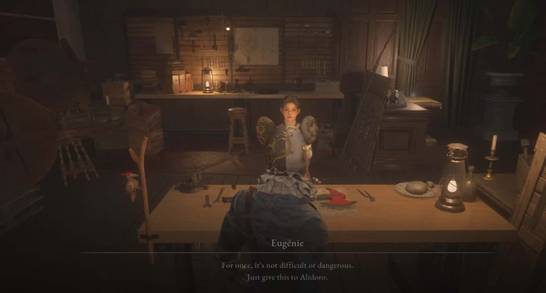 bugie di p guanto a quattro dita