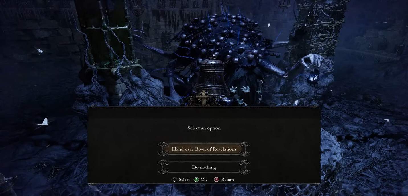 Devi dare la Coppa delle Rivelazioni a Molhu in Lords of the Fallen.