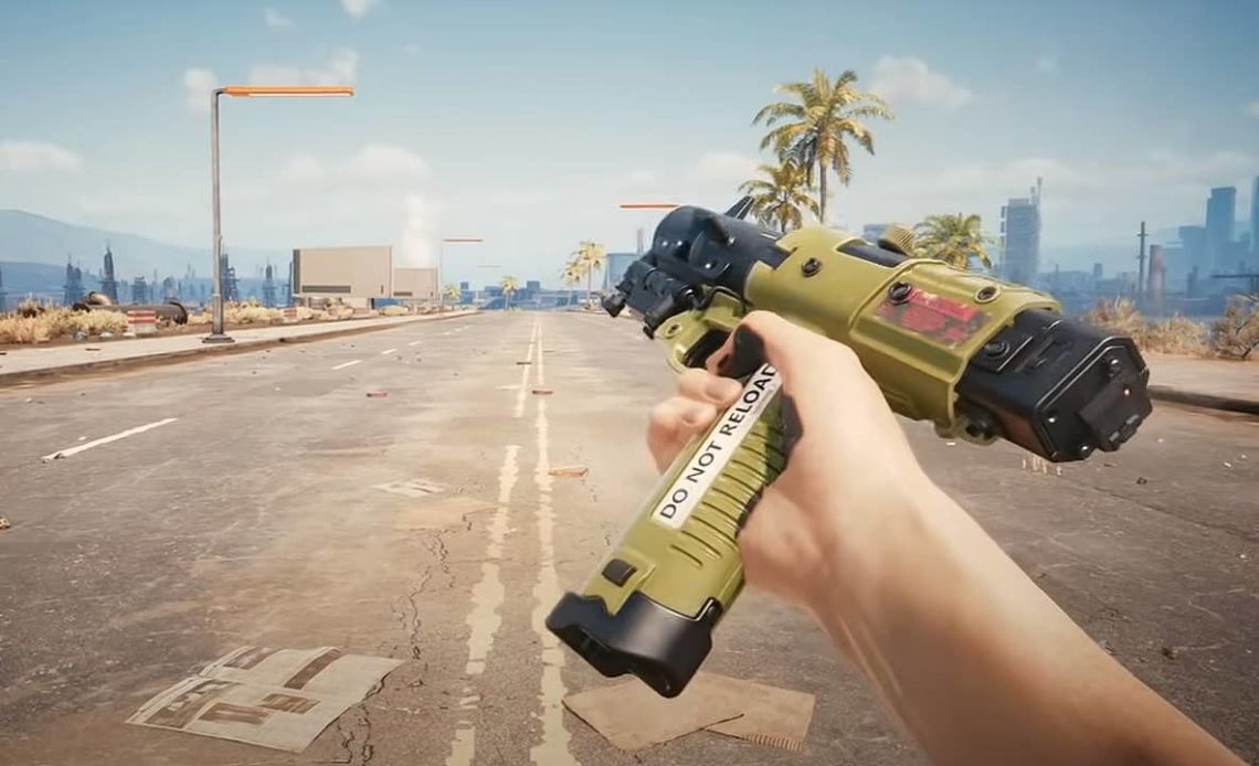 Cyberpunk 2077 Grit Pistol