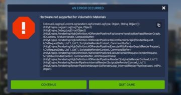 Correzione dell'errore di Cities Skylines 2 Hardware non supportato per i materiali volumetrici