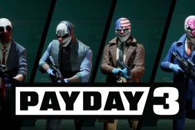 Quattro rapinatori di banche dietro il logo Payday 3.